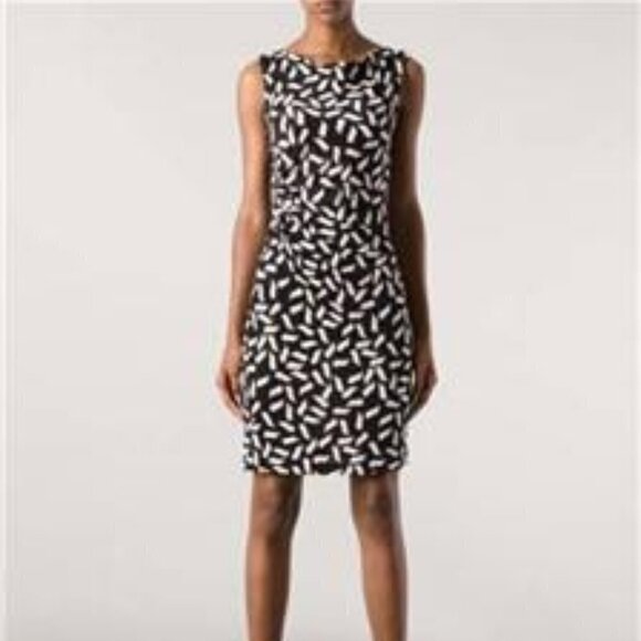 DVF Diane von Furstenberg Glasmary Snake Flutter Warm dust dress silk new 2 - Picture 7 of 7